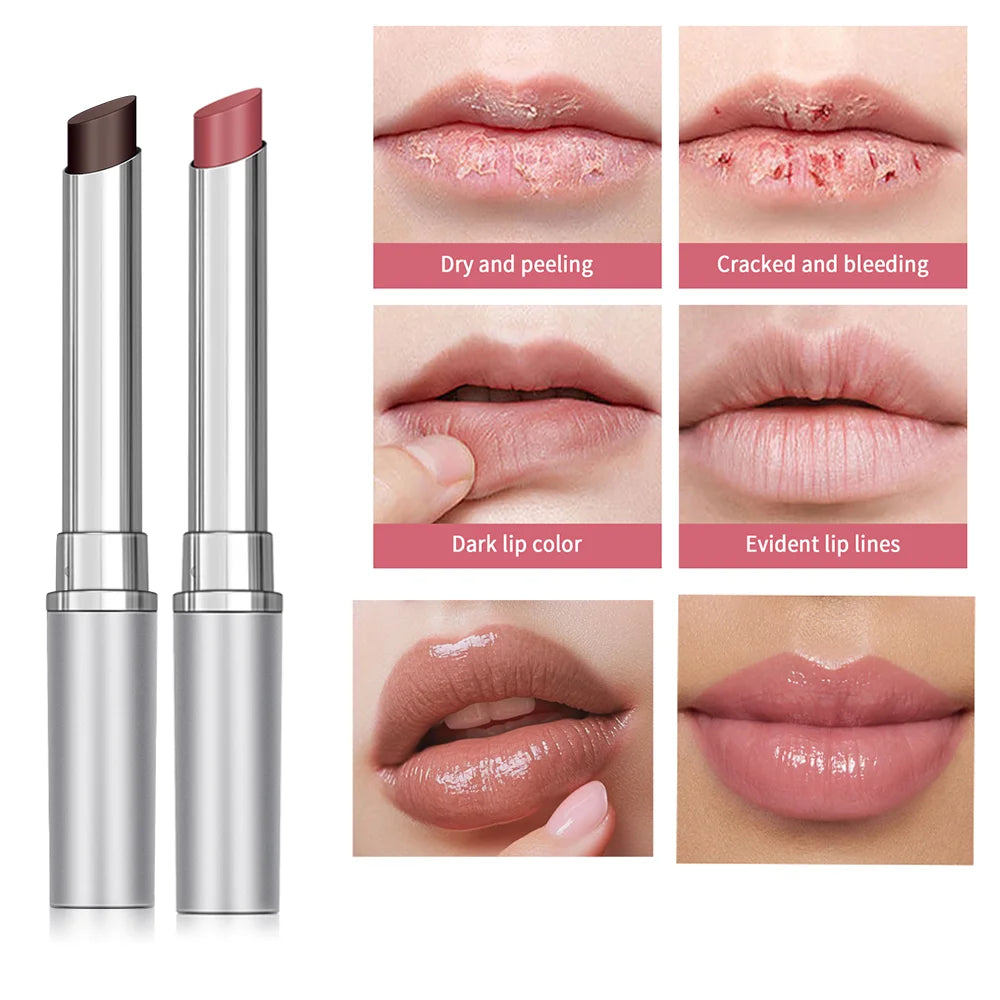 Honey Healthy Natural Colorless Lip Balm Lipstick Long Lasting Moisturizing Lips Plumper Nourish Makeup Lip Care Cosmetics